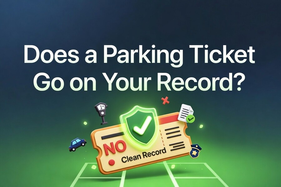 does a parking ticket go on your record